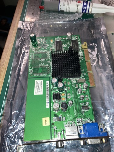 Radeon 9200 128MB HP RV280-LE-A062 AGP VGA Graphics Video Card retro pc gaming - Picture 4 of 4