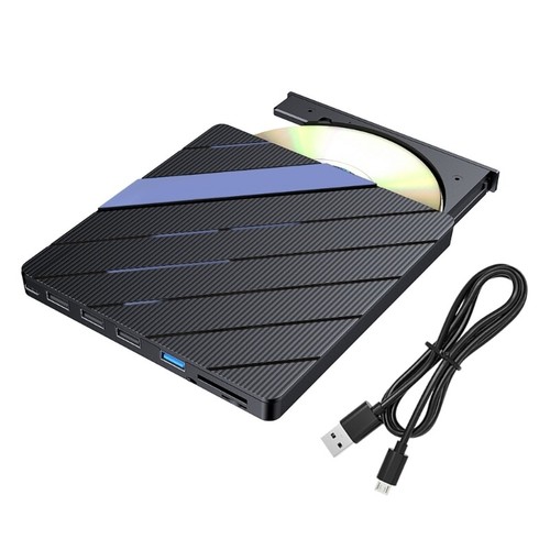 Advanced 8 in 1 External CDDVD Drive USB3.0 with Error Correction and NonSlip - Afbeelding 6 van 8