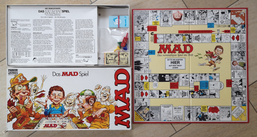Paket 4 große Gesellschaftsspiele - MAD - WO IST WALTER - BLACK BOX - HANGMAN - Bild 2 von 13