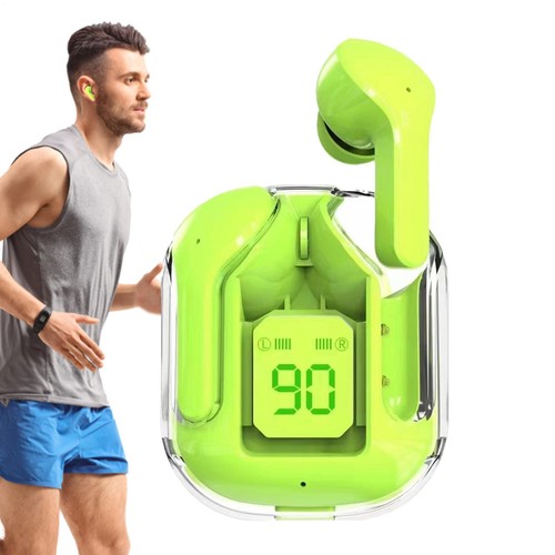 Écouteurs Sans Fil Bluetooth 5.0 Casque Étanche Affichage LED Écouteurs - Photo 4 sur 16