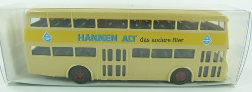 Büssing Doppeldecker Bus Hannen Alt das andere Bier H0 Classic 1:87 [ST] - Bild 2 von 3