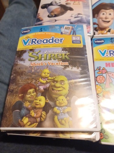VTech V.Reader Learning System Video Game Cartridges Lot of 4 - Picture 2 of 4