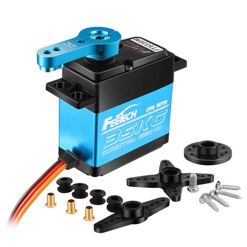 4pcs 35KG 180° Metal Gear Digital Servo HIGH TORQUE & SPEED RC Truck Boot Servo - Picture 8 of 17