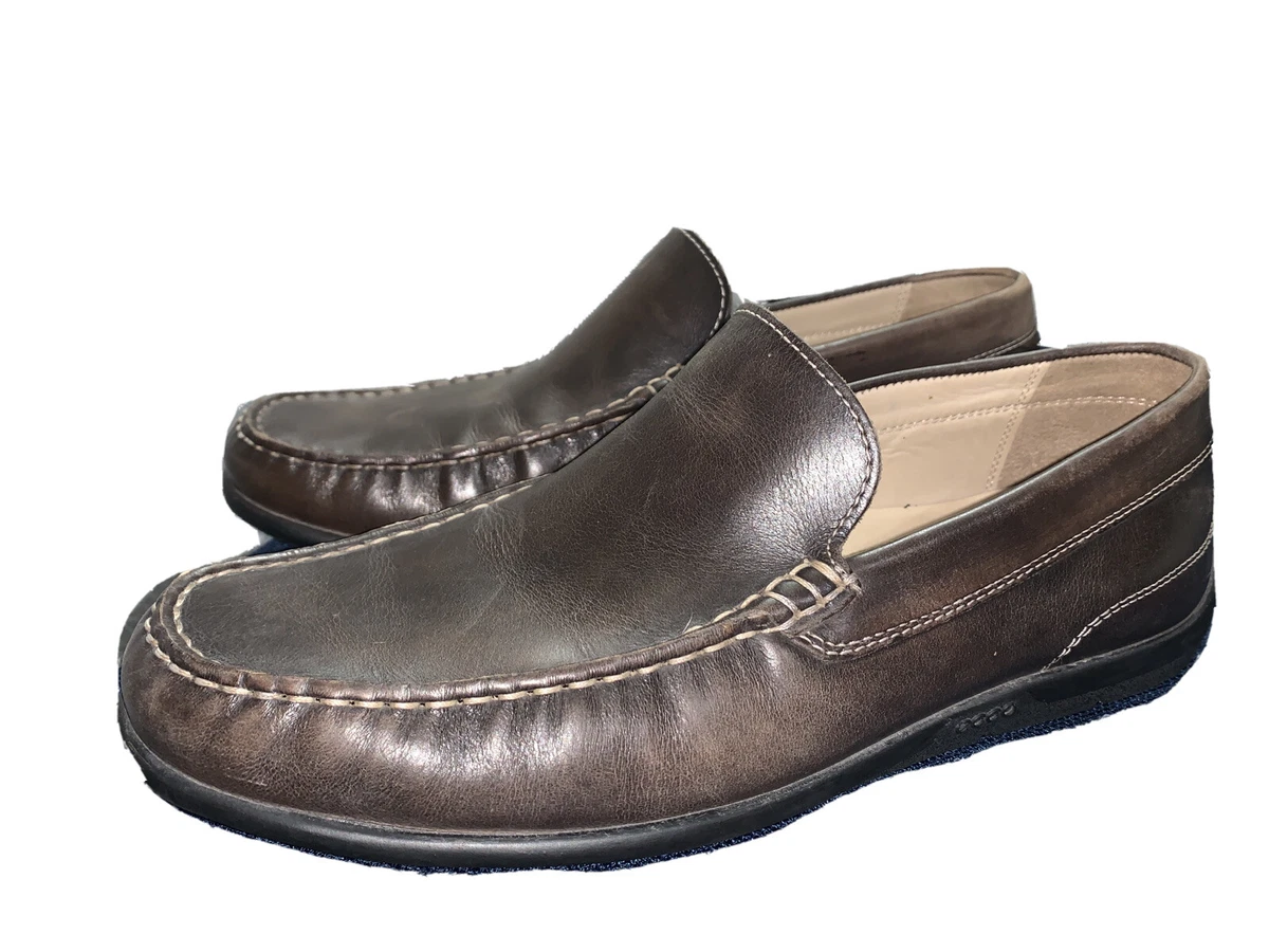 Ecco classic moc slip on hotsell