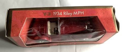 Matchbox models of yesteryear 1934 Riley MPH Red Y-3 Scale 35:1 - Picture 3 of 9