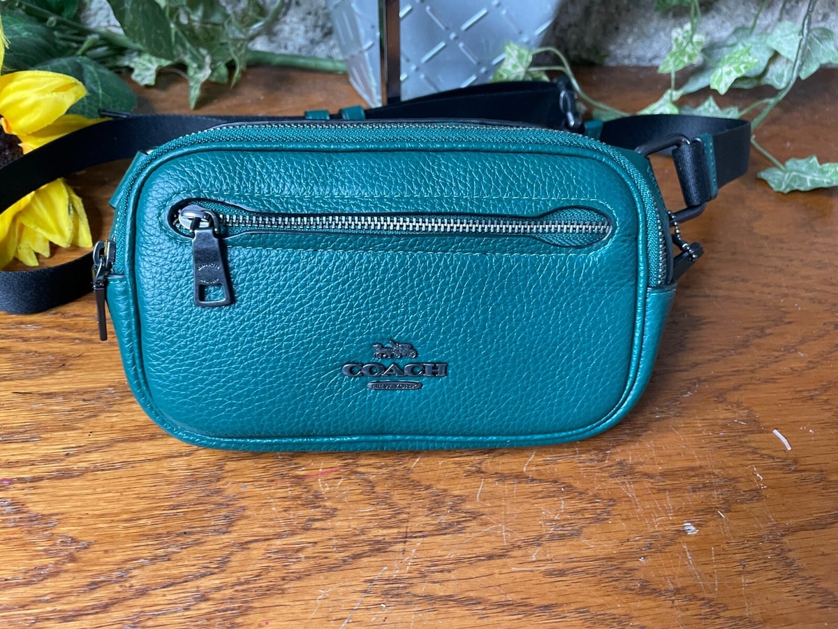COACH LEATHER ELIAS BELT BAG CR190 WAIST FANNY PACK