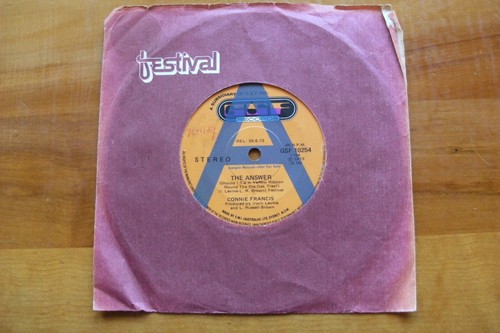 CONNIE FRANCIS 14 X MULTI CHOICE 45 rpm 7" SINGLES EX PROMO RECORDS - Picture 6 of 25