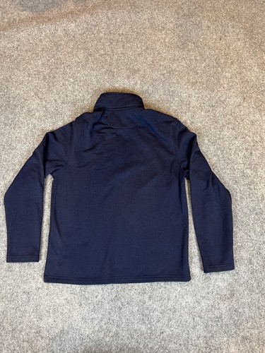 Izod Quarter Zip Pullover Mens Small Blue Fleece Lined Casual Long Sleeve 1/4 - Bild 9 von 12