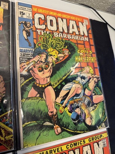 Conan the Barbarian #3 , 4, 7, 9, 10, 11 X6 Book Lot Marvel 1971 - Picture 4 of 24