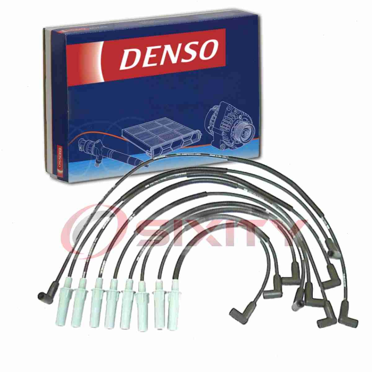 DENSO 671-8115 Spark Plug Wire Set for QW782 CH7876 CH7841 96634 96077 7851 ff