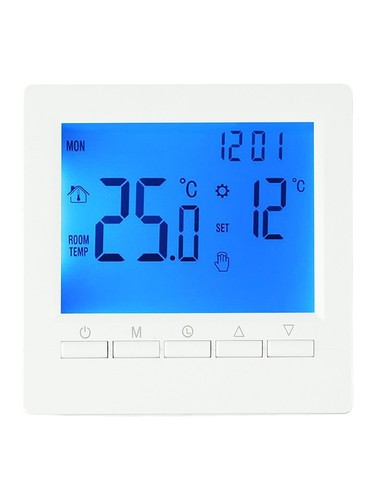 Neu Hochwertiges Fußbodenheizung Thermostat Thermostat Frostschutzfunktion - Bild 14 von 24