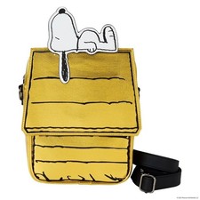Peanuts 75th Anniversary Snoopy Sleeping Doghouse crossbody bag