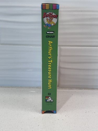 Arthur’s Treasure Hunt (VHS, 1999) Plus The Chips Are Down - Random House - Foto 7 di 12