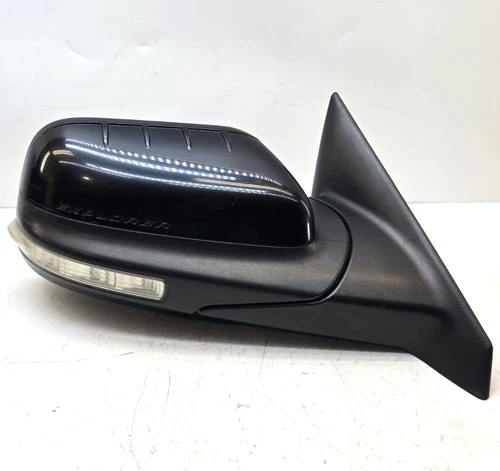 Ford Explorer 2011–2015 Right Passenger Side View Door Mirror Power Black