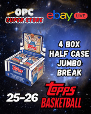 Utah Jazz - 2025/26 Topps Basketball Jumbo 1/2 Case 4 Box Break #001