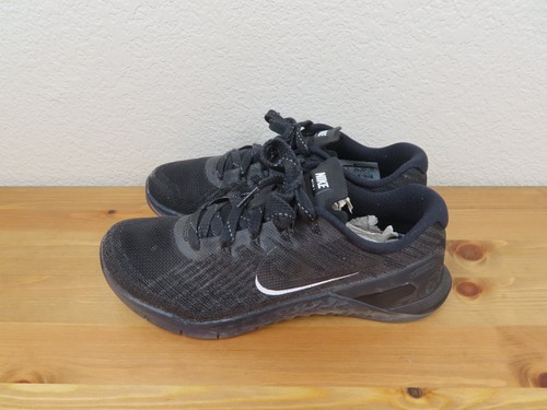 Nike Metcon 3 Shoes Mens Size 6 Black Training CrossFit Gym Sneakers 852928-011 - Picture 3 of 9