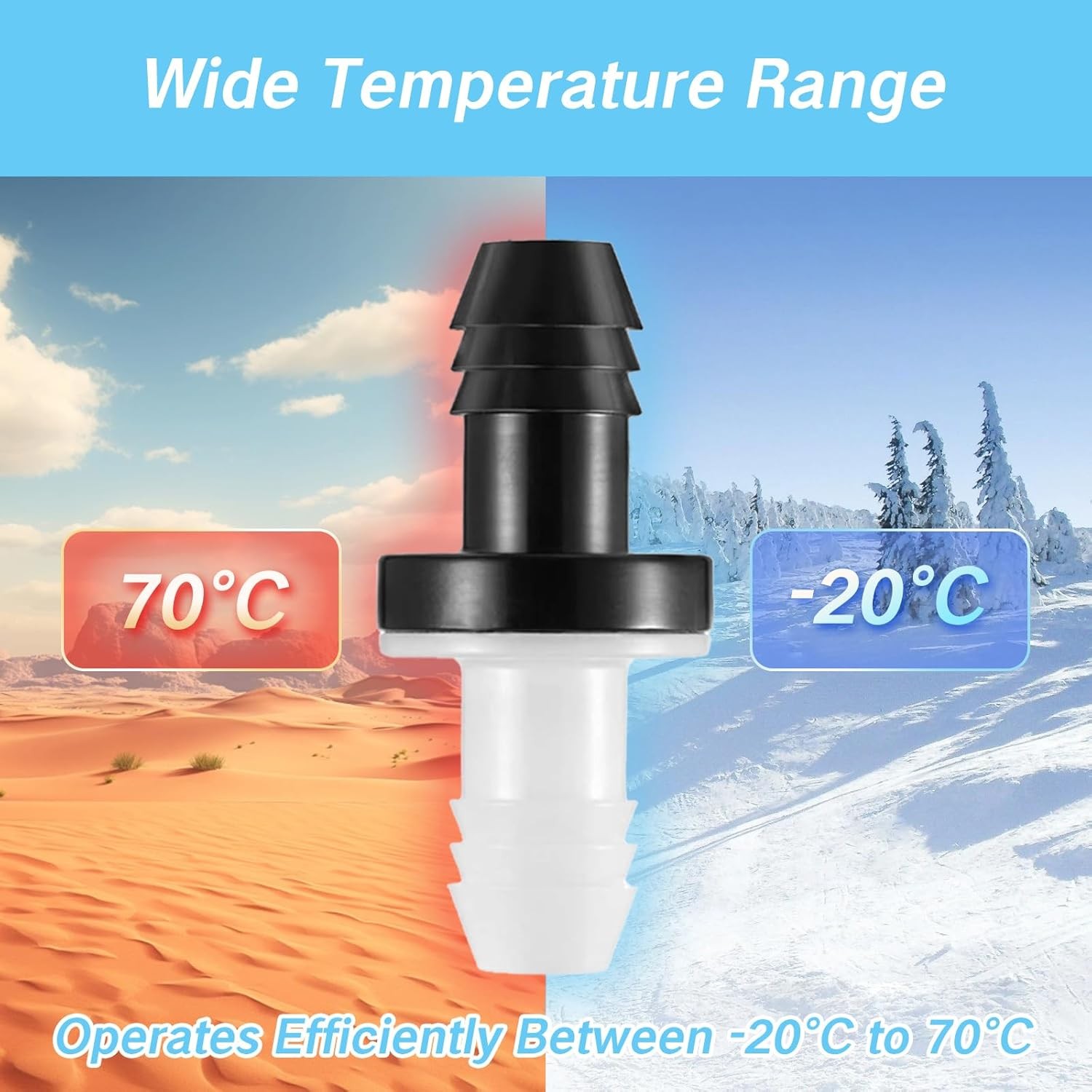 2 Pcs Check Valve 3/8 Inch Plug-in Check Valve Camis One-Way Gas Tank Valves for