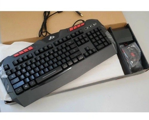 Rii WIred Gaming Keyboard and Mouse ComboMechanical Feel Full Size LED Keyboa... - Photo 2/2