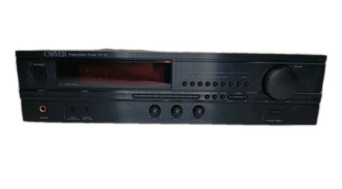 Rack Mount Carver CT-23 Sonic Holography Preamp & Tuner/Preamplifier NO Remote - Picture 12 of 13