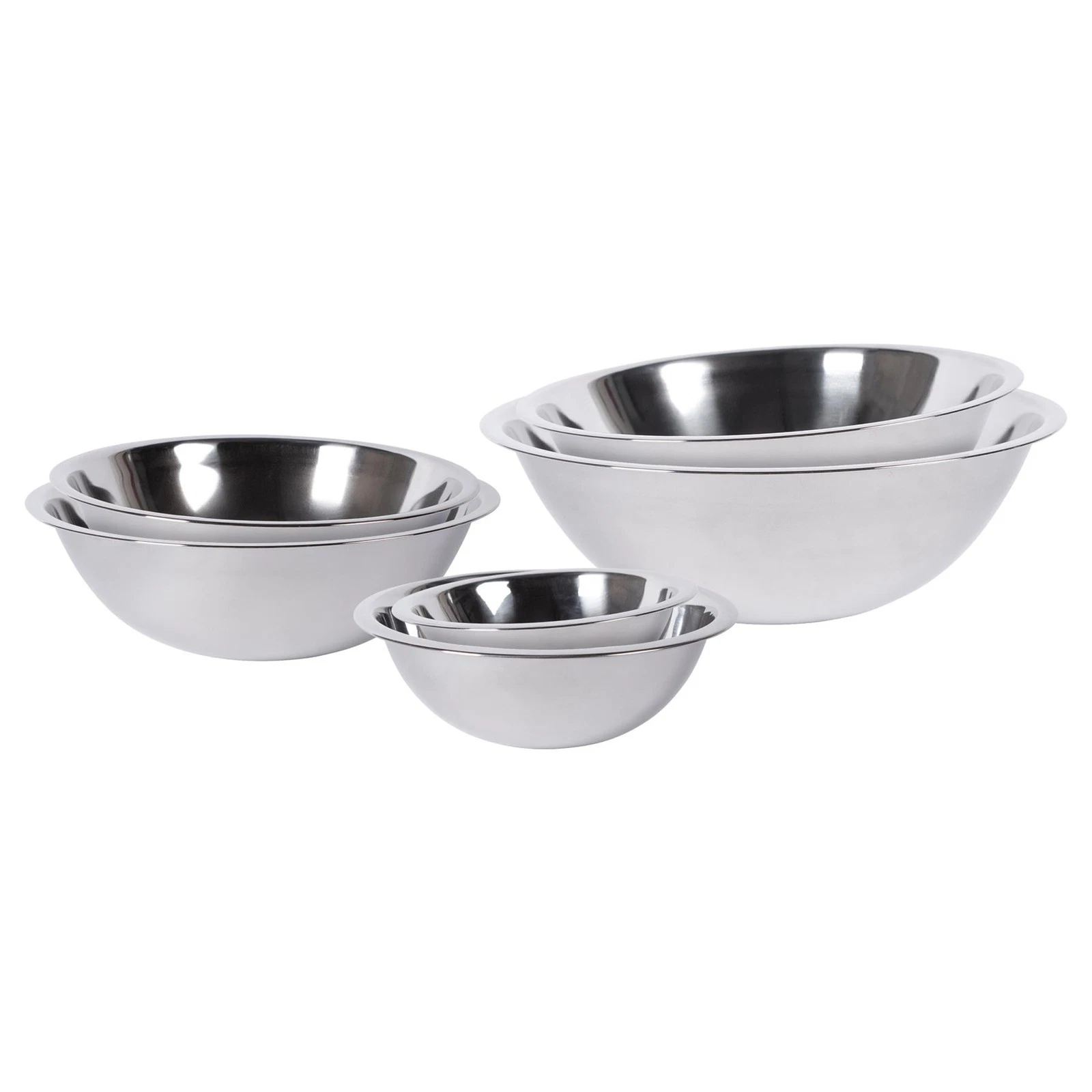 6 Pack Stainless Steel Mixing Bowl Set
Opens in a new window or tab