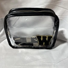 Clear Stadium Approved Bag With 2 Straps “W” Wake Forest Wofford