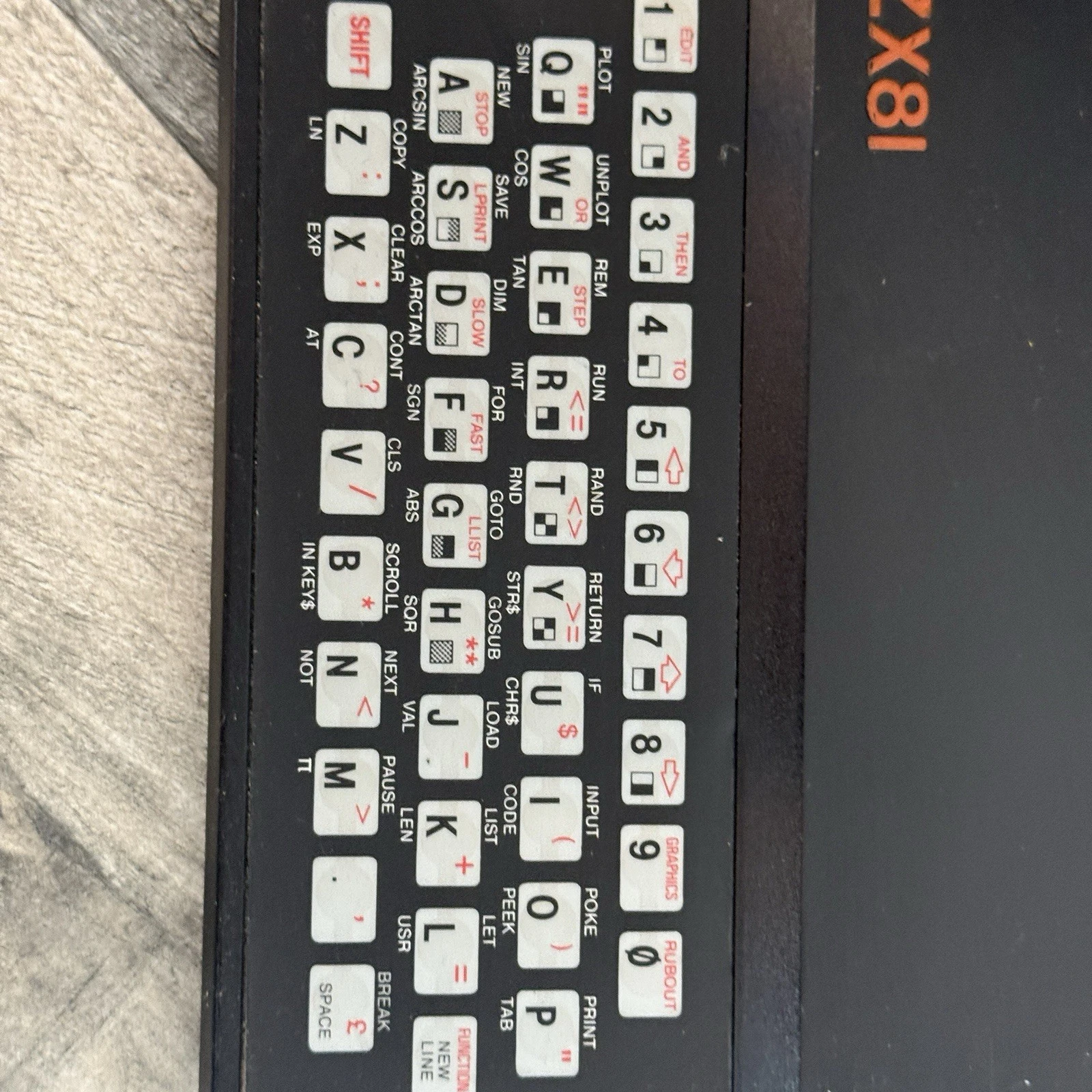 Additional photo for Sinclair ZX81 Original Vintage Computer - Untested