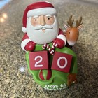 Hallmark Countdown Perpetual Calendar Days Till Christmas Santa Reindeer