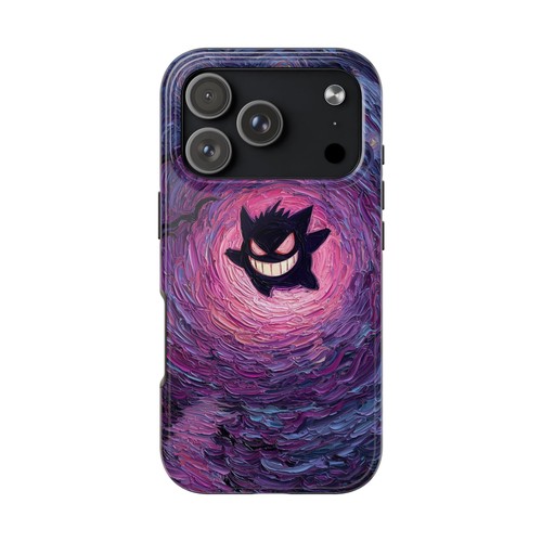 Cosmic Ghost Art Phone Case – Dark Galaxy Oil Painting Aesthetic Cover - Picture 8 of 104