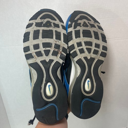 Nike Air Max 97 Men's Sneaker Shoes 921826-011 Black Blue Nebula Size 8 - Picture 9 of 9