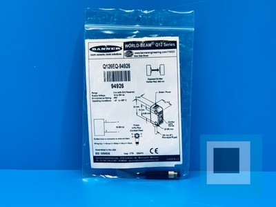 Banner Engineering Q126EQ-94926 WORLD-BEAM Q12 Series Sensor - NEW SEALED