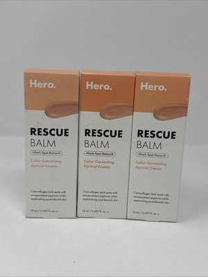 RESCUE BALM +Dark Spot Retouch by Hero Cosmetics, 15 mL   EXP : 05/25 Pack of 3