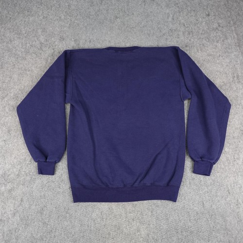 Vintage Columbus Quest Sweater Mens Medium Blue Sweatshirt ABL WNBA Ohio 90s - Picture 7 of 11