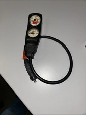 Scubapro Pressure Gauge Console 5000 PSI SPG w/ Hose Dive Scuba Air Tank Monitor