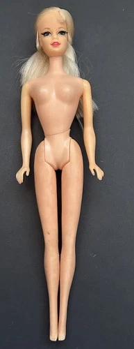 Vintage 1968 Barbie #1165 Twist 'n Turn Blonde Stacey Doll Nude Rooted Eyelashes