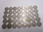 Buffalo Nickels Lot of 40 DATELESS Coins ~ Buffalo Nickels Roll-