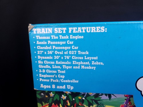 LIONEL 7-21918 THOMAS THE TANK ENGINE & FRIENDS Circus Playset O Gauge L6920 - Imagen 2 de 13
