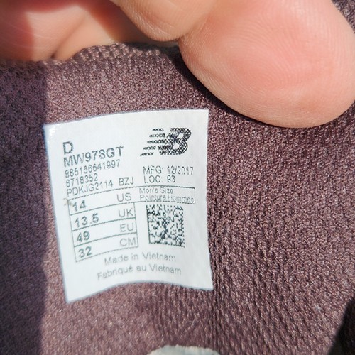 New Balance 978 Gore-Tex braun Wanderschuhe wasserdicht MW978GT Herren 14 D RegWide - Bild 12 von 15