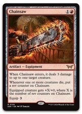 Chainsaw #128 (LP) Duskmourn DSK Magic MTG
