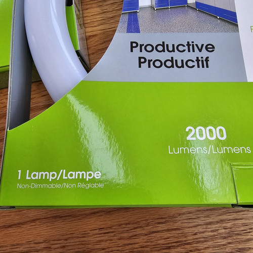 2 Feit Electric FC12T9 LED 32W 4100K 2000 Lumens G24 Base T9 Circular Lamp Bulbs - Picture 6 of 12