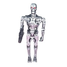 Terminator 2 T-800 Endoskeleton Figure Repainted Used Collectible
