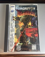 Gungriffon (Sega Saturn, 1996) CIB Complete w/ Manual + Registration Card Tested