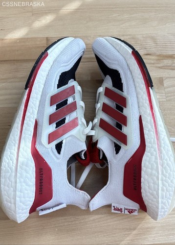 Adidas Rosso/Bianco/Nero Adidas Nebraska Ultraboost 21 Scarpe Donna - Taglia 6,5 - Foto 9 di 9