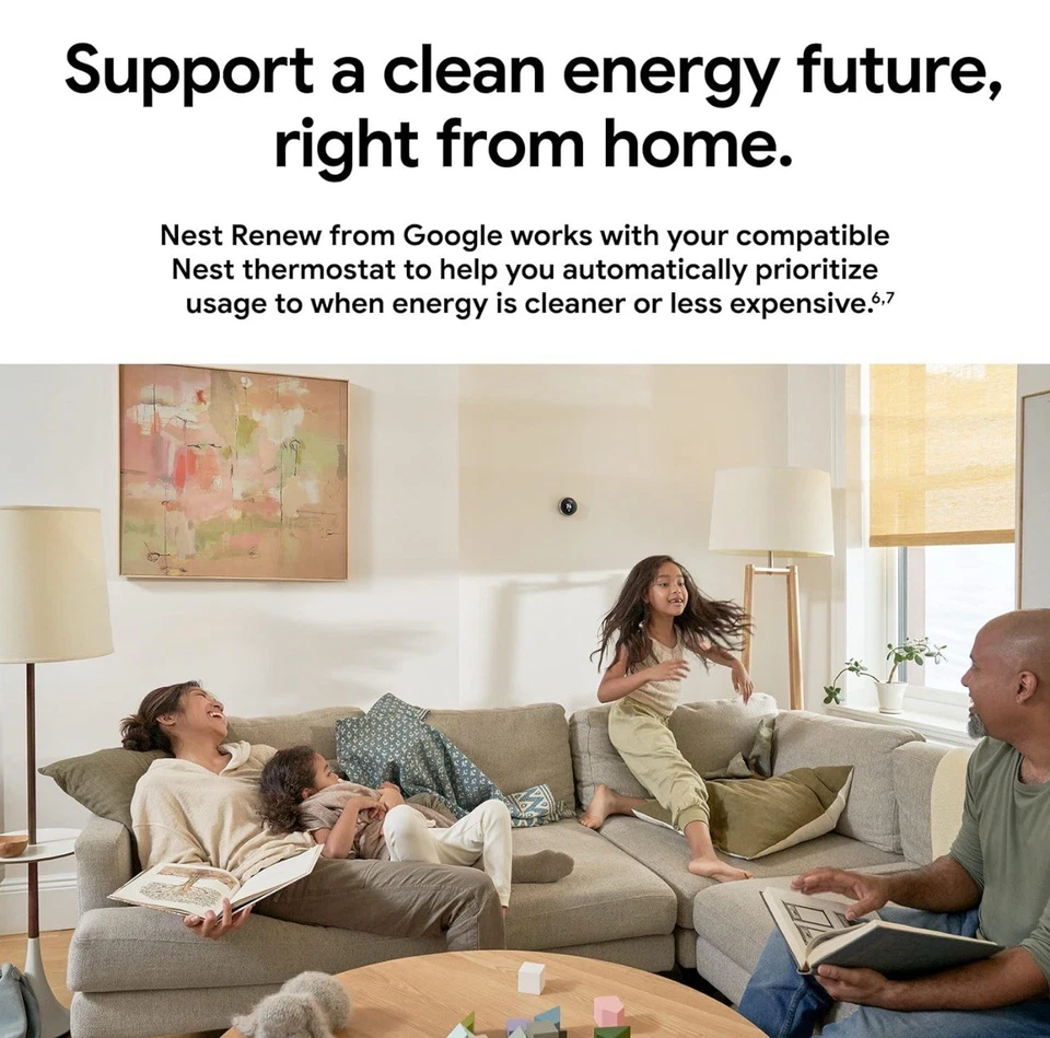 Google Nest 3rd Generation Learning Thermostat T3007ES Wi-Fi Stainless Steel New - Image 4 of 4