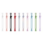 10Pcs Silicone Cable Ties Cord Organizers Cable Holder for Home, Office, Kitchen