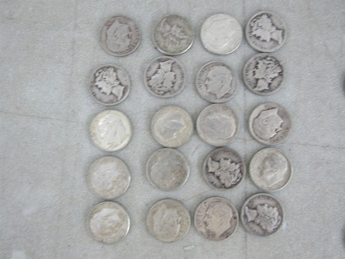 Nystamps US old 90% silver dime coin collection high cost o11ml - Picture 4 of 11