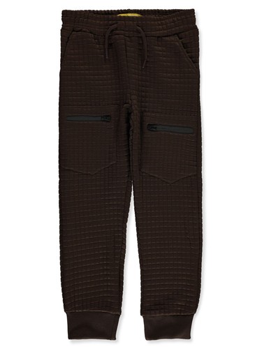 LR Scoop Boys' Moto Cargo Joggers Color: black Size: 4 - Picture 6 of 25
