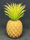 Artificial Pineapple Realistic Artificial Pineapple Hard Plastic Resin 3.5" A1
