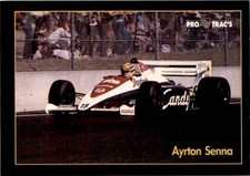 1991 ProTrac's  Racing Cards Fomula One  Series Ayrton Senna #97