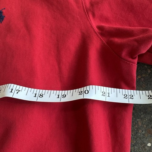 Vintage Polo Ralph Lauren Harrington Jacket Mens XL Red Full Zip Plaid Lined 90s - Picture 12 of 13
