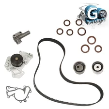 Timing Belt Kit Hydraulic Tensioner +Water Pump For 99-09 Hyundai 01-10 Kia 2.7L